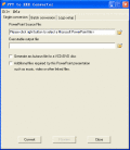 Screenshot of PPT to EXE Converter 5.36