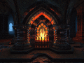 Screenshot of Crystal Fireplace 3D Screensaver 1.0