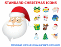 Screenshot of Standard Christmas Icons 2010.1