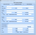 Screenshot of MS Word Rental Application Template Software 7.0