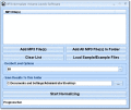 Screenshot of MP3 Normalize Volume Levels Software 7.0