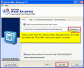Screenshot of Word Recovery Software 5.3.1
