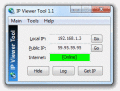 Screenshot of IP Viewer Tool 1.0