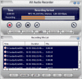 Screenshot of AV Audio Recorder 4.4.3