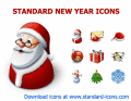 Screenshot of Standard New Year Icons 2009.2