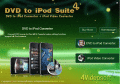 Screenshot of 4Videosoft DVD to iPod Suite 3.3.36