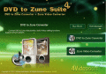 Screenshot of 4Videosoft DVD to Zune Suite 3.1.10