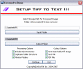 Screenshot of Tiff to Text III 4.0