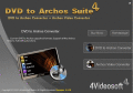 Screenshot of 4Videosoft DVD to Archos Suite 4.0.18