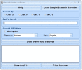 Screenshot of Create, Save or Print Barcodes Software 7.0