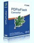 Screenshot of PDF to Flash Converter 2.1