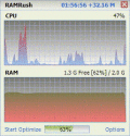 Screenshot of RAMRush Portable 1.0.6.917