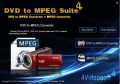 Screenshot of 4Videosoft DVD to MPEG Suite 3.2.06
