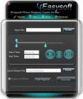 Screenshot of 4Easysoft Mac iPhone Ringtone Creator 3.1.16