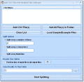 Screenshot of Split CSV Files Into Multiple Files Software 7.0