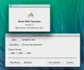 The program allows you to convert midi files.