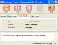Screenshot of Peachtree Password Recovery 1.0d