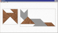 Tangram-7 is an old Chinese game of shapes.