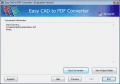 Screenshot of Easy CAD to PDF Converter 2.5