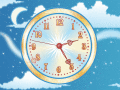 Screenshot of Sky Flight Clock ScreenSaver 2010.2