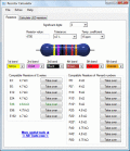 Screenshot of Resistor Calculator 1.0.1