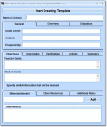 Create lesson plan templates in MS Word.