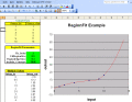 Screenshot of Data Curve Fit Creator Add-in 2.70