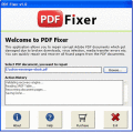 Screenshot of PDF Repair Program 1.0