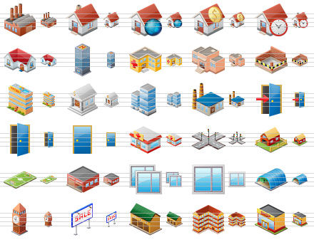 building icon png. Large Home Icons 2011.1
