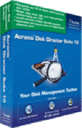 Screenshot of Acronis Disk Director Suite 10.0 build 2239