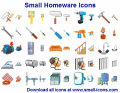 The homeware topic in a set of cool icons!
