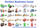 High quality business icons for GUI design