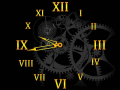 Screenshot of Clock Mechanism Screensaver 3.0