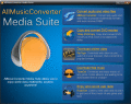 Screenshot of AllMusicConverter Media Suite 4.1.4