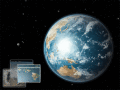 Screenshot of Earth 3D Space Survey Screensaver for Mac OS X 1.0