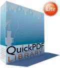 Screenshot of Quick PDF Library Lite 7.21
