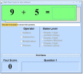 Screenshot of Math Flash Cards For Kids Software 7.0