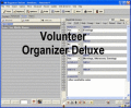Screenshot of Volunteer Organizer Deluxe 3.41