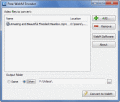 Screenshot of Free WebM Encoder 1.2
