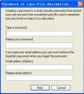 Screenshot of Idoo File Encryption 4.2
