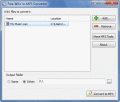 Screenshot of Free WAV to MP3 Converter 1.0