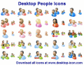 Screenshot of Desktop People Icons 2010.2