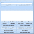 Screenshot of CSV Editor Software 7.0