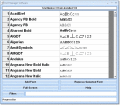 Screenshot of Font Manager Software 7.0