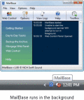 Screenshot of MailBase Pro Email Archiver 1.01