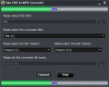 Rip any chapter of DVD video to mpg file.