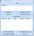 Query multiple IP addresses to find country.