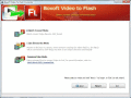 Screenshot of Boxoft Video To Flash 1.1