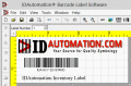 Screenshot of IDAutomation Barcode Label Software 13.5