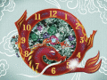 Screenshot of Dragon Clock ScreenSaver 3.1